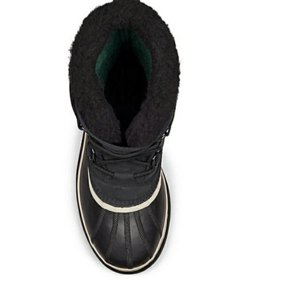 SOREL MENS CARIBOU SNOW BOOT  BLACK 9 - Picture 3 of 11